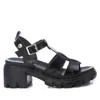 Xti Women's Block Heeled Sandals In Black In Black
