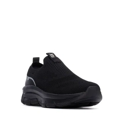 Xti Women's Comfort Slip On Sneakers In Black