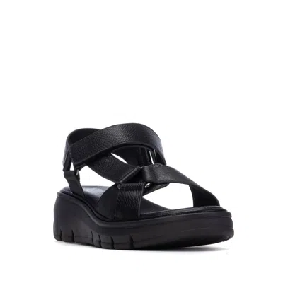 Xti Women's Comfort Wedge Strappy Sandals In Black