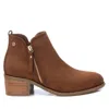 Xti Women's Cowboy Booties In Camel In Multi