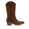 Xti Women's Cowboy Boots In Camel In Multi