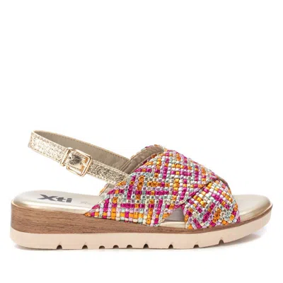 Xti Women's Criss Cross Flat Sandals By  In Pink