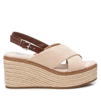 Xti Women's Crossed Espadrille Sandals Refresh By  In Beige
