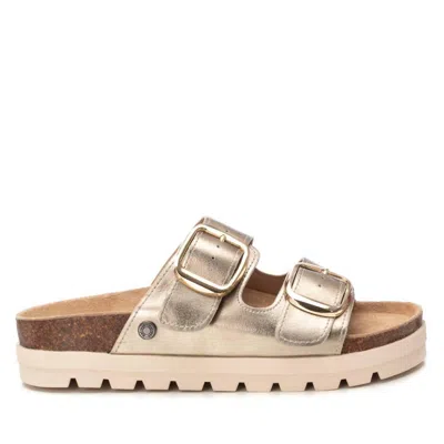 Xti Women's Double Buckle Sandals In Gold