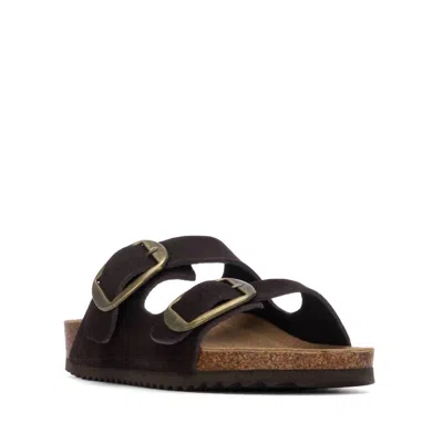 Xti Women's Double Strap Buckle Sandals In Brown