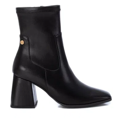 Xti Women's Dress Booties 141826 - Pointed Toe, 2.76 In Heel, White In Black