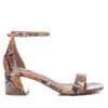 Xti Women's Dressy Sandals In Open Brown In Multi