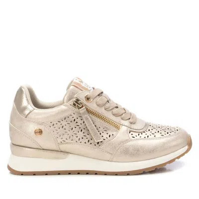 Xti Women's Fashion Comfort Sneakers In Gold In Blue