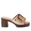 Xti Women's Fashion Heeled Sandals Refresh By  In Beige