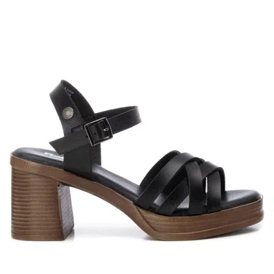 Xti Women's Fashion Heeled Sandals Refresh By  In Black