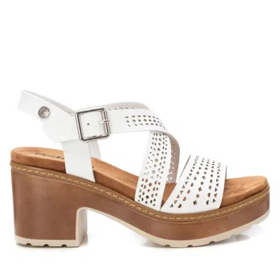 Xti Women's Fashion Heeled Sandals Refresh By  In White