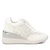 Xti Women's Fashion Wedge Sneakers In White In White