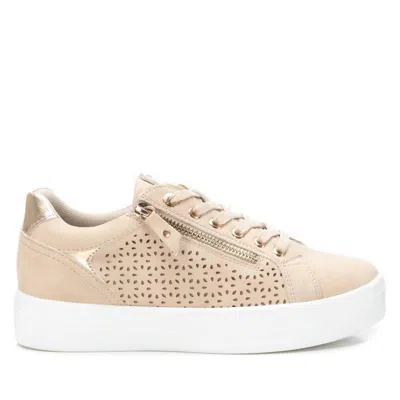 Xti Women's Faux Leather Sneakers In Beige