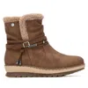 Xti Women's Faux Shearling Lined Ankle Booties Refresh Collection By  In Brown