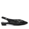 Xti Women's Flat Ballerina Shoes In Black In Black