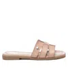Xti Women's Flat Sandals In Taupe In Grey