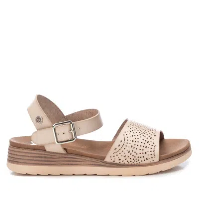 Xti Women's Flat Sandals In Beige In Brown