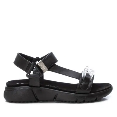 Xti Women's Flat Sandals In Black