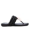 Xti Women's Flat Sandals In Black In Black