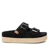 Xti Women's Flat Sandals In Black In Black