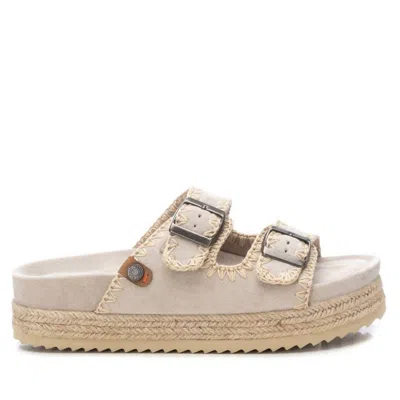 Xti Women's Flat Sandals In Ice In Blue