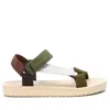 Xti Women's Flat Sandals In Open Green In Multi