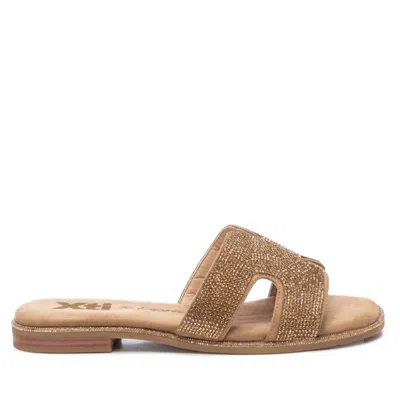 Xti Women's Flat Sandals In Taupe In Grey