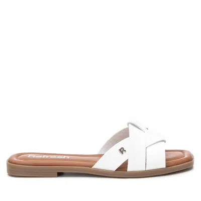 Xti Women's Flat Sandals Refresh By  In White
