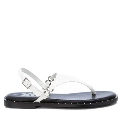 Xti Women's Flat Slingback Sandals In White