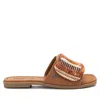 Xti Women's Flat Slip In Sandals Refresh By  In Brown