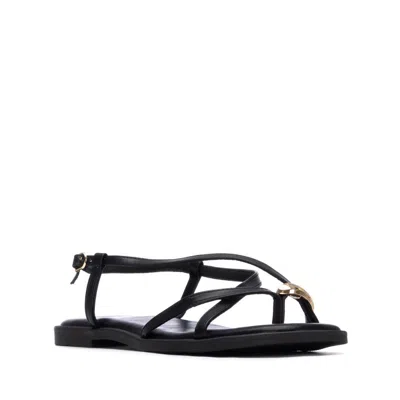 Xti Women's Flat Strappy Sandals In Black