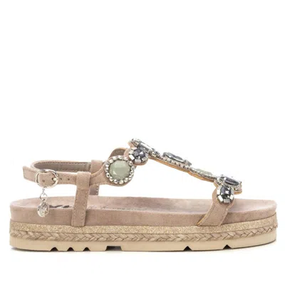 Xti Women's Flat Suede Sandals By  In Grey