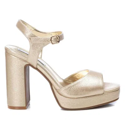 Xti Women's Heeled Sandals In Gold