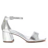 Xti Women's Heeled Sandals In Silver In Silver