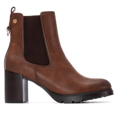 Xti Women's Heeled Chelsea Booties By  In Brown