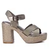 Xti Women's Heeled Jute Platform Sandals By  In Multi