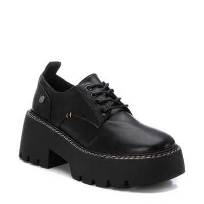 Xti Women's Heeled Lace-up Loafers By  In Black