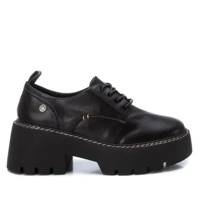 Xti Women's Heeled Lace-up Loafers In Black