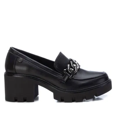 Xti Women's Heeled Moccasins In Black