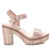 Xti Women's Heeled Platform Sandals By  In Brown