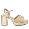 Xti Women's Heeled Platform Sandals By  In Gold