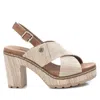 Shop Xti Women's Heeled Platform Sandals By _ In Multi