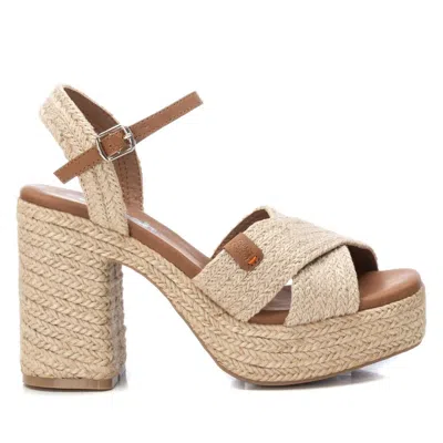 Xti Women's Heeled Sandals In Beige