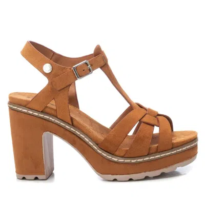 Xti Women's Heeled Sandals In Brown