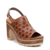 Xti Women's Heeled Sandals In Brown In Brown