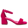 Xti Women's Heeled Sandals In Fuchsia In Pink
