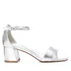 Xti Women's Heeled Sandals In Silver In Silver