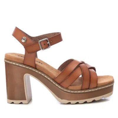 Xti Women's Heeled Sandals In Taupe In Grey