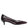 Xti Women's 144727 Kitten Heeled Sandals In Black In White