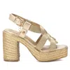 Xti Women's High Heel Sandals In Gold